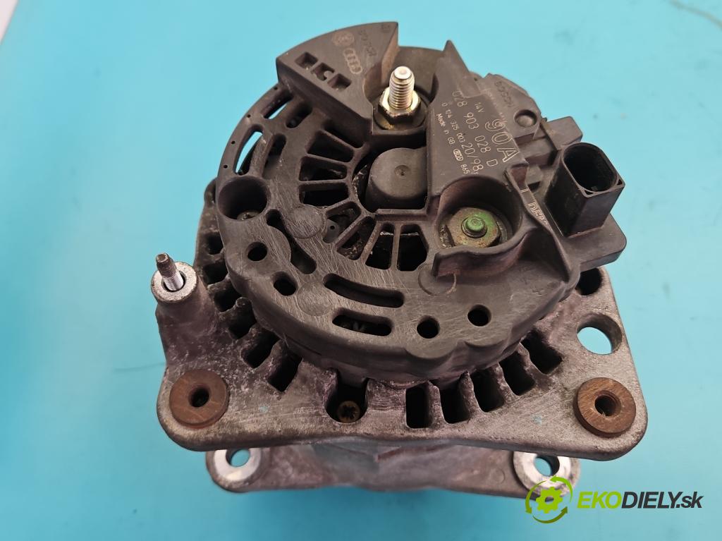 Vw Golf IV 1997-2003 1.4 16V 75 hp manual 55 kW 1390 cm3 5- Alternator 028903028D (Alternátor)