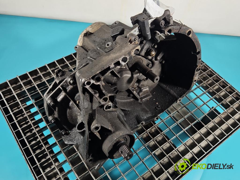 Renault Megane I 1995-2003 1.9 dti 98 hp manual 72 kW 1870 cm3 5- převodovka stupňová manual JC5 107