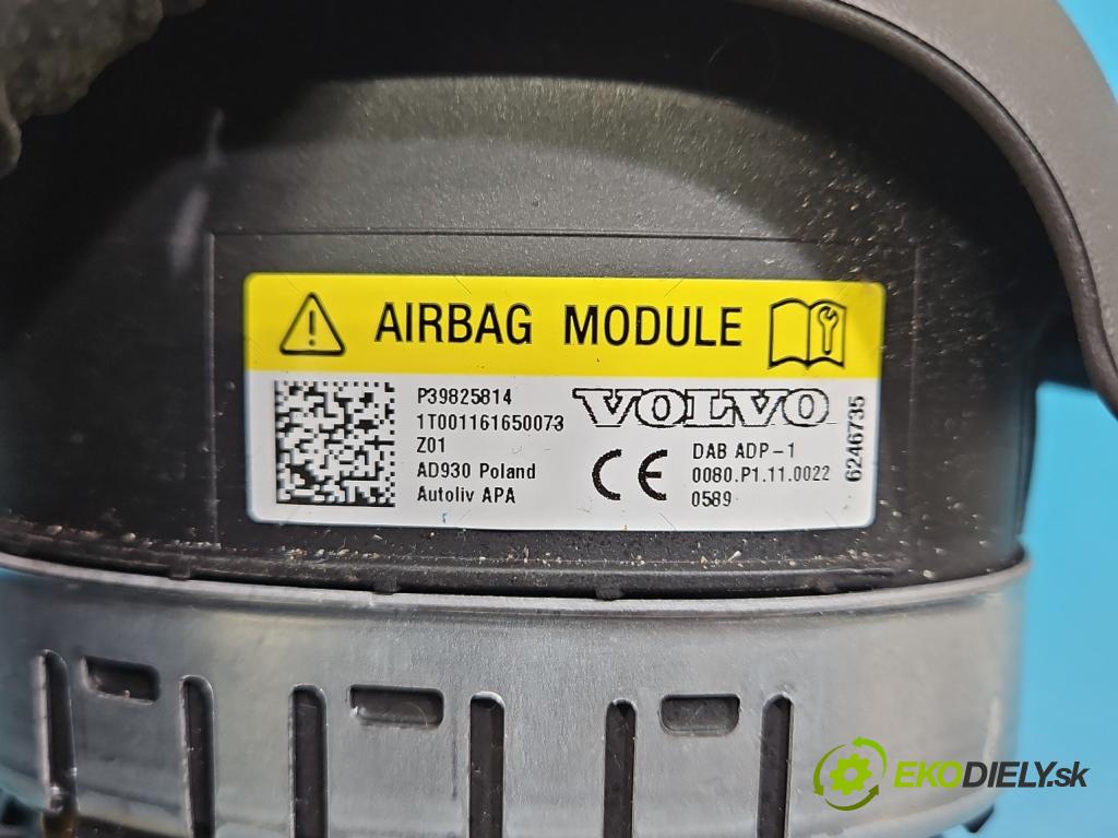 Volvo S90 II 2016- 2.0 T 320KM automatic 235 kW 1969 cm3 4- Polštář: vzduch: Řidič: P39825814 (Airbag)