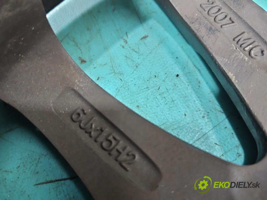 Fiat Tipo II 2015- 1.4 16V 95 hp manual 70 kW 1368 cm3 4- Felga hliník 15" komplet VX100PXV