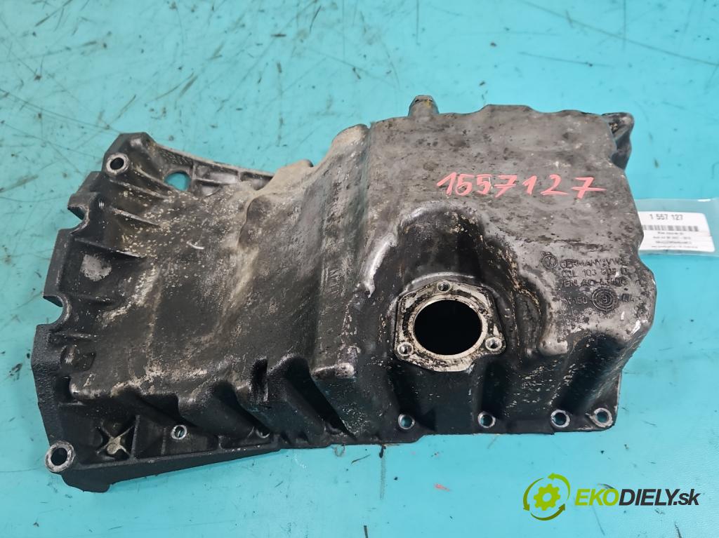 Audi A4 B8 2007-2015 2.0 tdi 136 HP manual 100 kW 1968 cm3 4- vaňa olejová 03L103603D (Olejová vaňa)