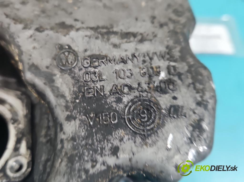 Audi A4 B8 2007-2015 2.0 tdi 136hp manual 100 kW 1968 cm3 4- vana olejová 03L103603D (Olejová vana)