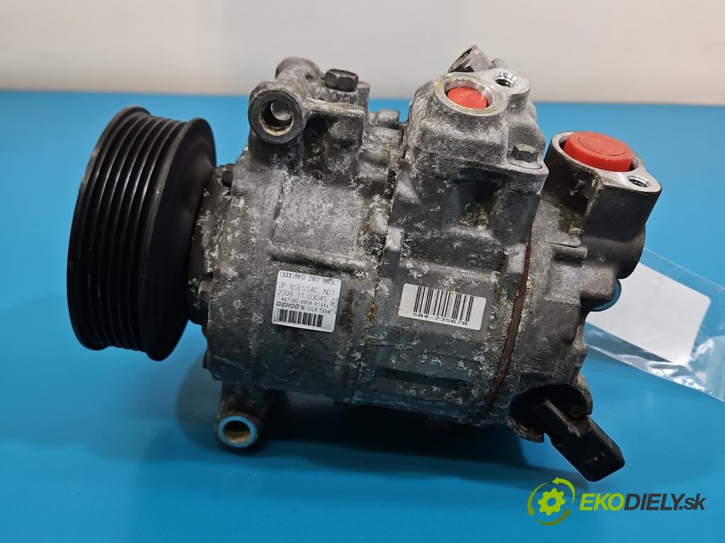 Audi A4 B8 2007-2015 2.0 tdi 136hp manual 100 kW 1968 cm3 4- Kompresor: klíma 8K0260805L (Kompresor klimatizace)