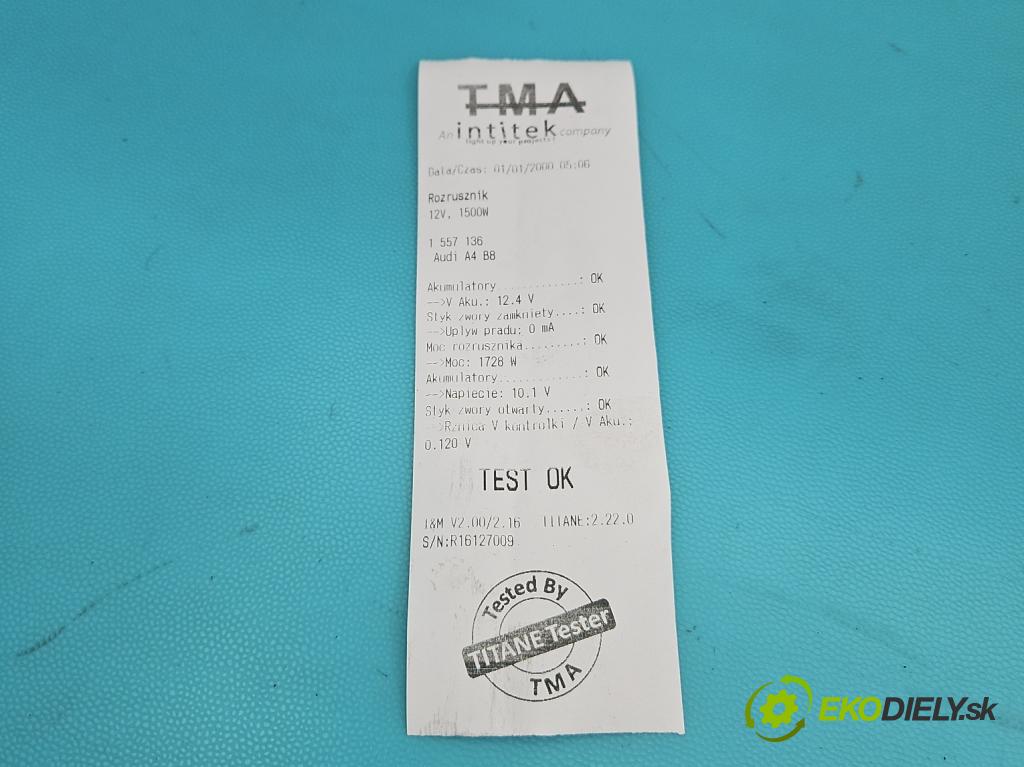 Audi A4 B8 2007-2015 2.0 tdi 136hp manual 100 kW 1968 cm3 4- startér: 0001139019 (Startér)