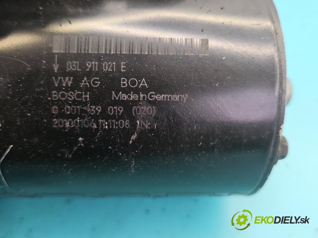 Audi A4 B8 2007-2015 2.0 tdi 136hp manual 100 kW 1968 cm3 4- startér: 0001139019 (Startér)