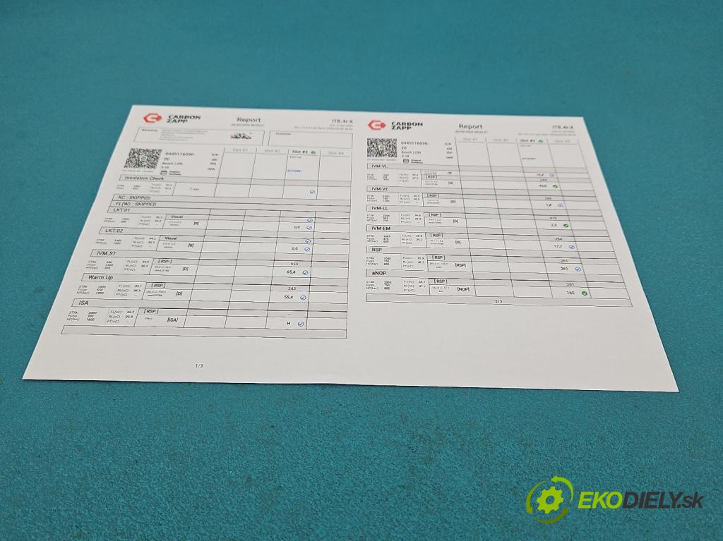 Audi A4 B8 2007-2015 2.0 tdi 136 HP manual 100 kW 1968 cm3 4- vstrek 0445116030 (Vstrekovač paliva)