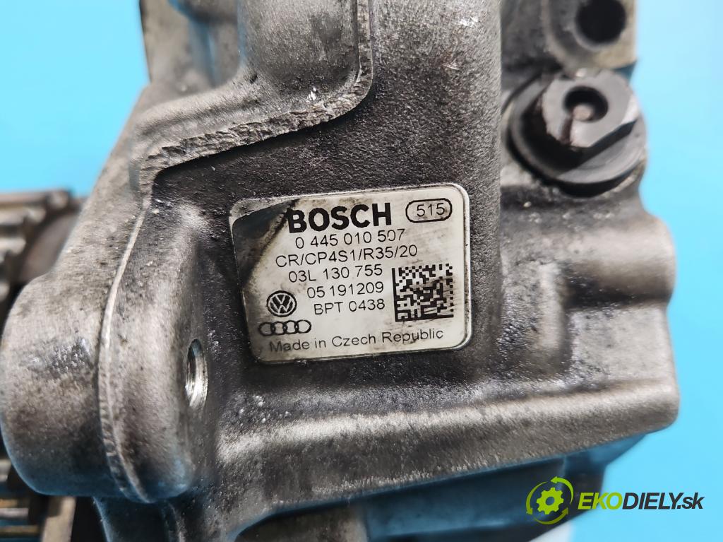 Audi A4 B8 2007-2015 2.0 tdi 136hp manual 100 kW 1968 cm3 4- čerpadlo vstřikovací 0445010507 (Vstřikovací čerpadlo)