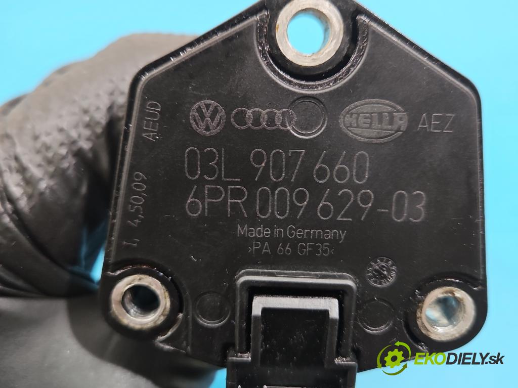 Audi A4 B8 2007-2015 2.0 tdi 136hp manual 100 kW 1968 cm3 4- snímač úroveň olej: 03L907660 (Snímač)