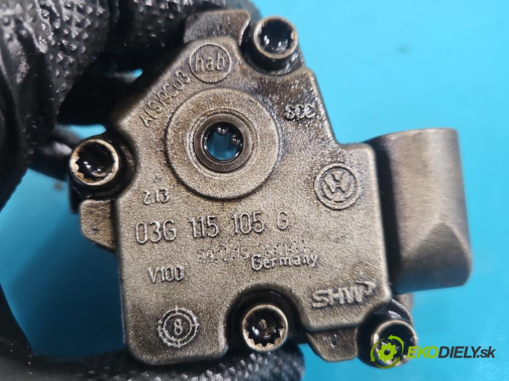 Audi A4 B8 2007-2015 2.0 tdi 136 HP manual 100 kW 1968 cm3 4- čerpadlo oleja: 03G115105G (Olejová pumpa)