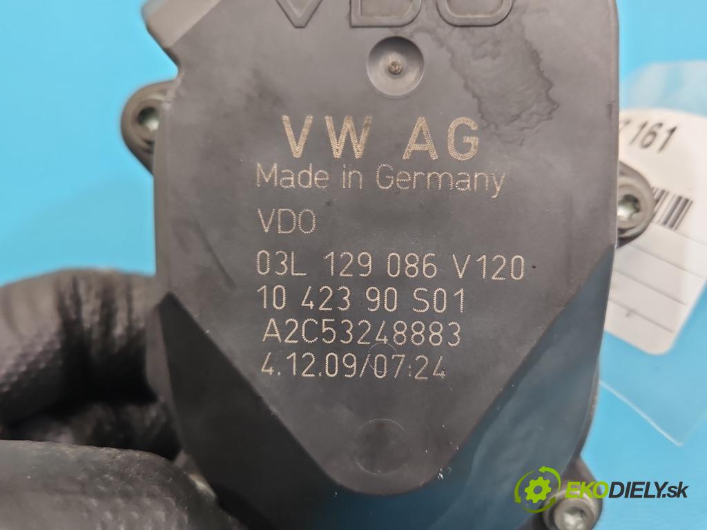 Audi A4 B8 2007-2015 2.0 tdi 136hp manual 100 kW 1968 cm3 4- Ovladač: klapky: kolektora: 03L129086 (Motorek ostatní)