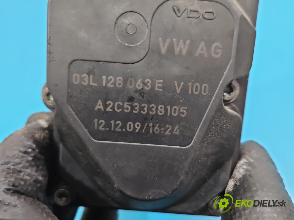 Audi A4 B8 2007-2015 2.0 tdi 136hp manual 100 kW 1968 cm3 4- škrticí klapka 03L128063E (Škrticí klapka)