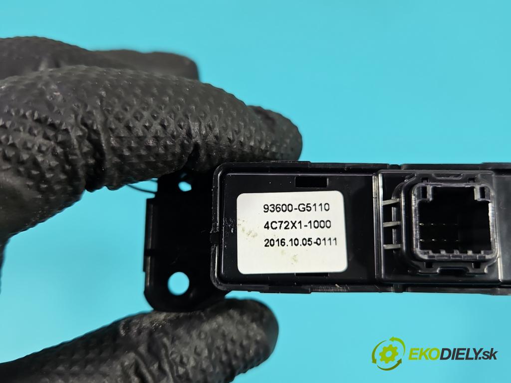 Kia Niro I 2016-2022 1.6 GDI 105 HP automatic 77 kW 1580 cm3 5- prepínač ostatné 93600-G5110
