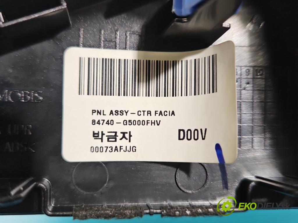 Kia Niro I 2016-2022 1.6 GDI 105 hp automatic 77 kW 1580 cm3 5- rameček rádia 84740-G5000