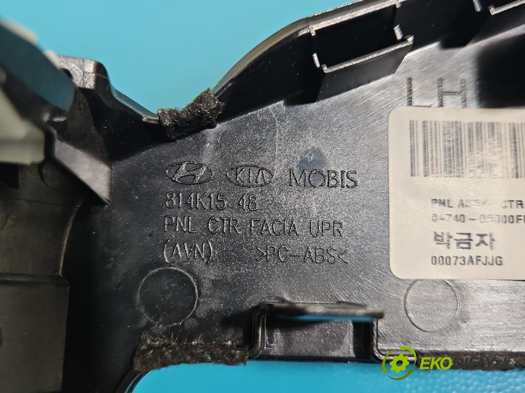 Kia Niro I 2016-2022 1.6 GDI 105 hp automatic 77 kW 1580 cm3 5- rameček rádia 84740-G5000