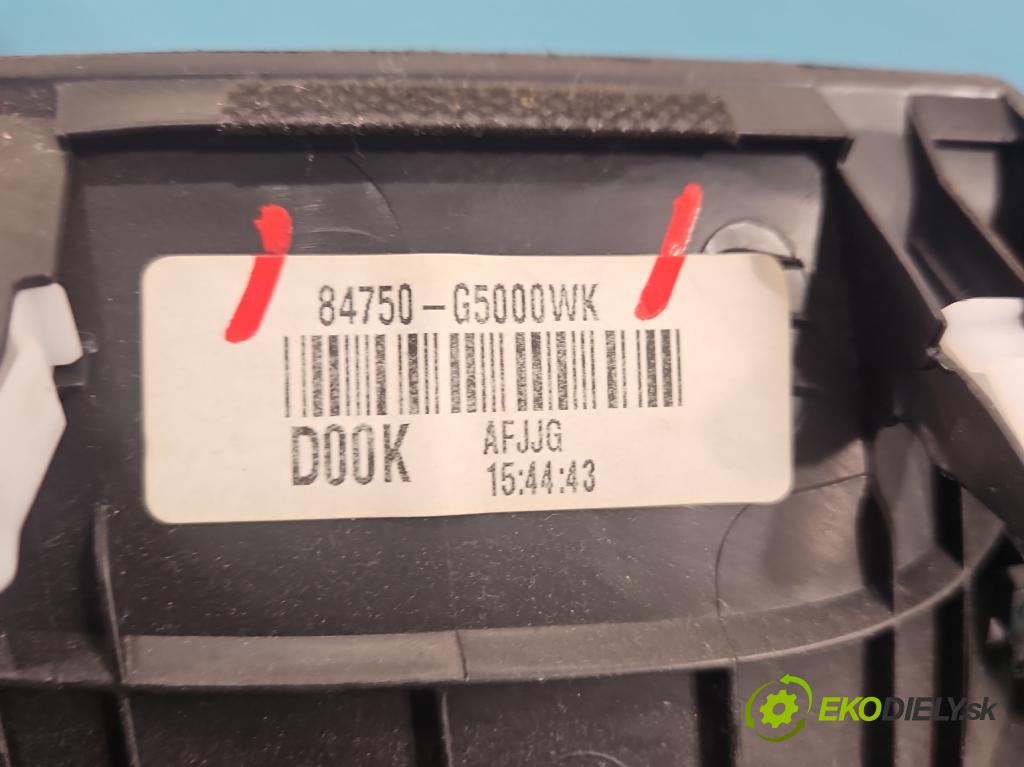 Kia Niro I 2016-2022 1.6 GDI 105 hp automatic 77 kW 1580 cm3 5- kryt plastová 84750-G5000WK