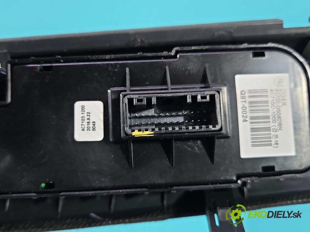 Kia Niro I 2016-2022 1.6 GDI 105 HP automatic 77 kW 1580 cm3 5- prepínač ostatné 93700-G5040