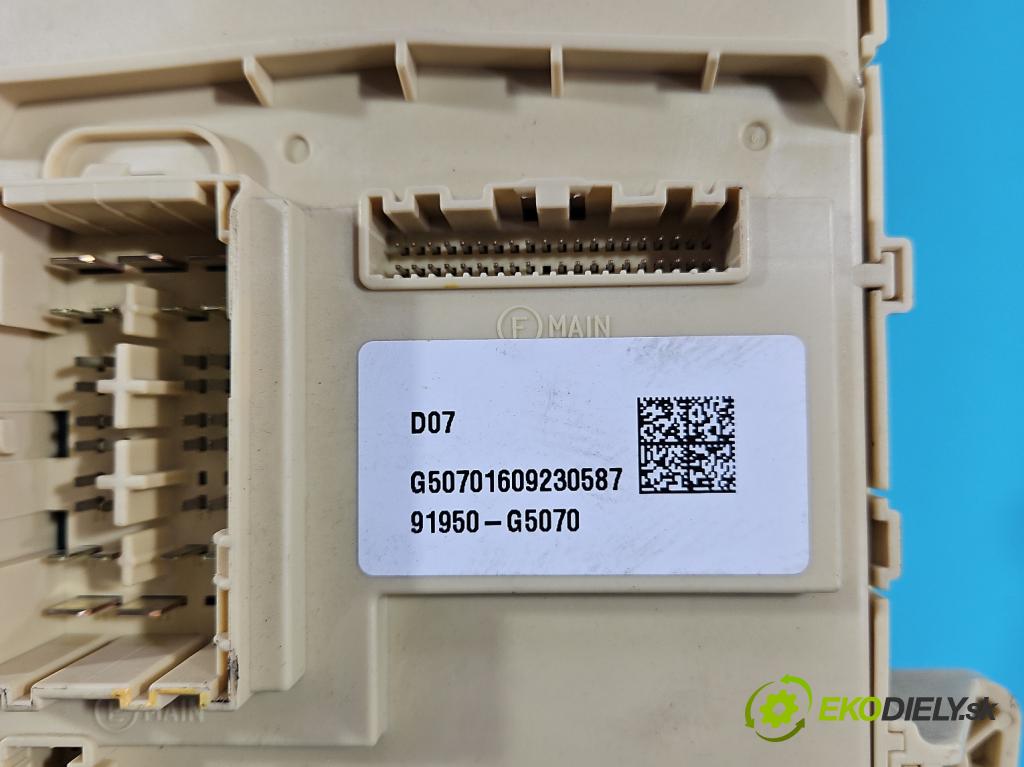 Kia Niro I 2016-2022 1.6 GDI 105 HP automatic 77 kW 1580 cm3 5- riadiaca jednotka ostatné 91950-G5070