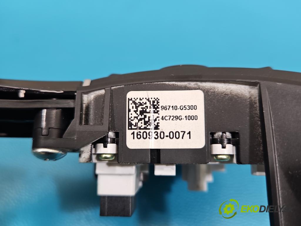 Kia Niro I 2016-2022 1.6 GDI 105 hp automatic 77 kW 1580 cm3 5- Přepínač multifunkční: řízení: 96720-G5450 (Páčky pod volantem)