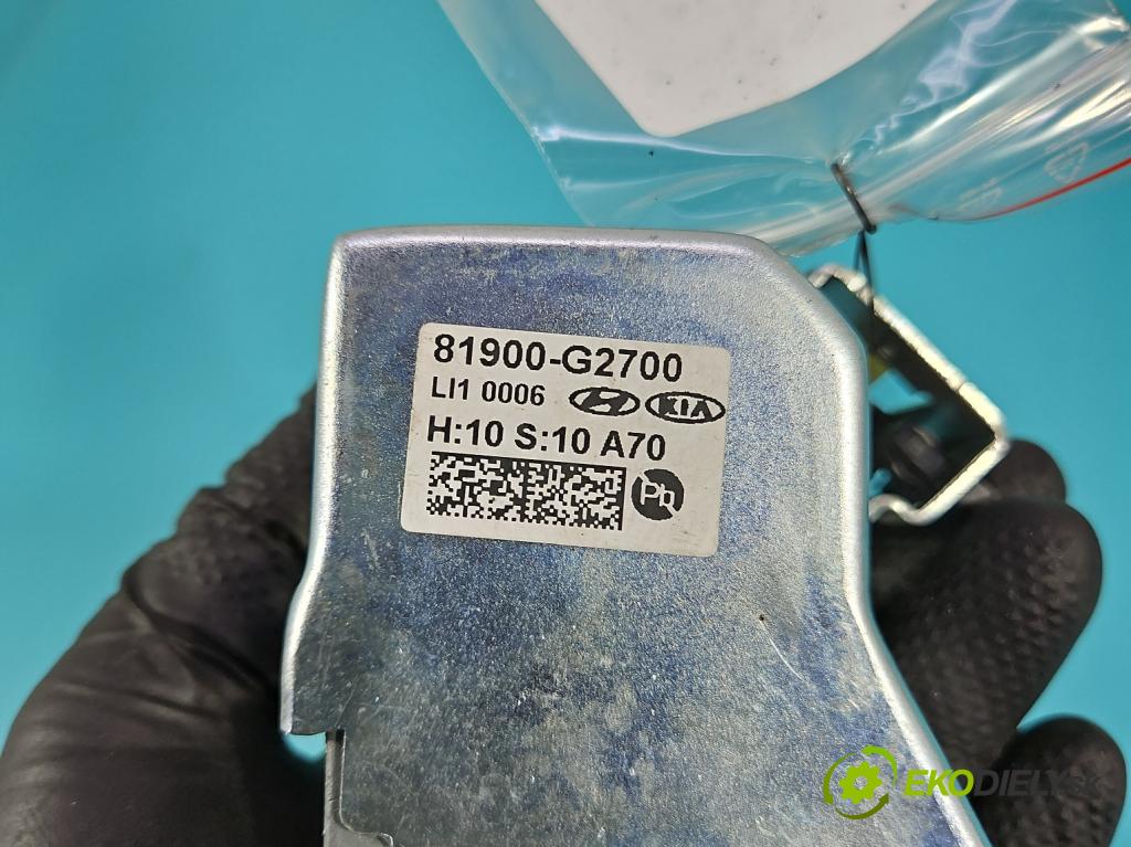 Kia Niro I 2016-2022 1.6 GDI 105 hp automatic 77 kW 1580 cm3 5- Blokada: řízení: 81900-G2700 (Řízení ostatní)