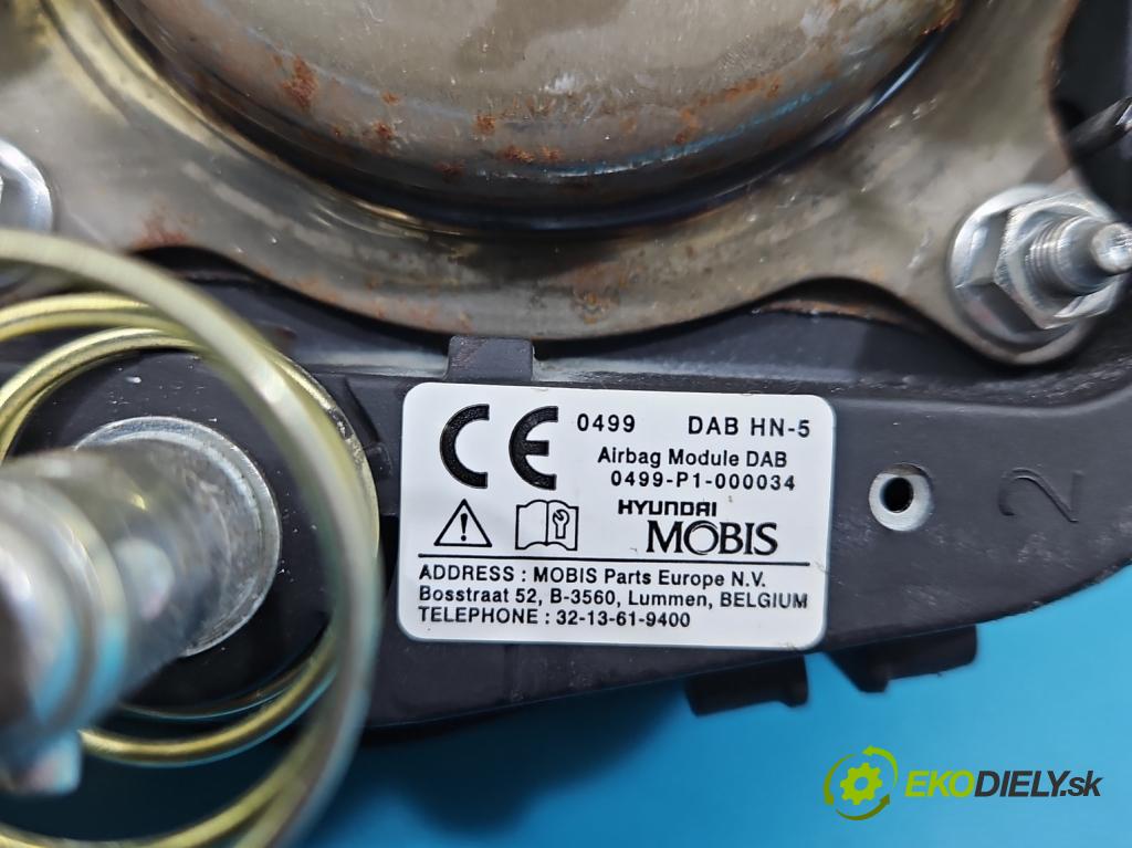 Kia Niro I 2016-2022 1.6 GDI 105 hp automatic 77 kW 1580 cm3 5- Polštář: vzduch: Řidič: 0499-P1-000034 (Airbag)