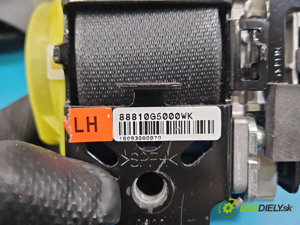 Kia Niro I 2016-2022 1.6 GDI 105 HP automatic 77 kW 1580 cm3 5- pas bezpečnosť: predné ľavý 88810-G5000WK