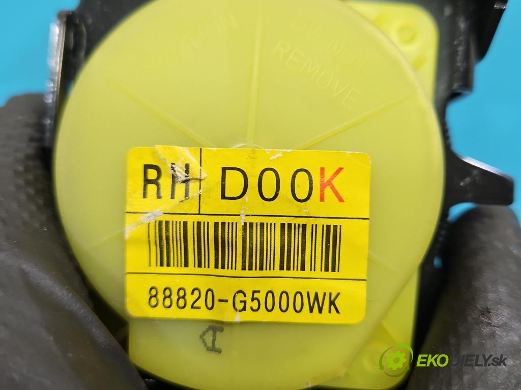 Kia Niro I 2016-2022 1.6 GDI 105 hp automatic 77 kW 1580 cm3 5- stěna bezpečnost přední pravý 88820G5000WK