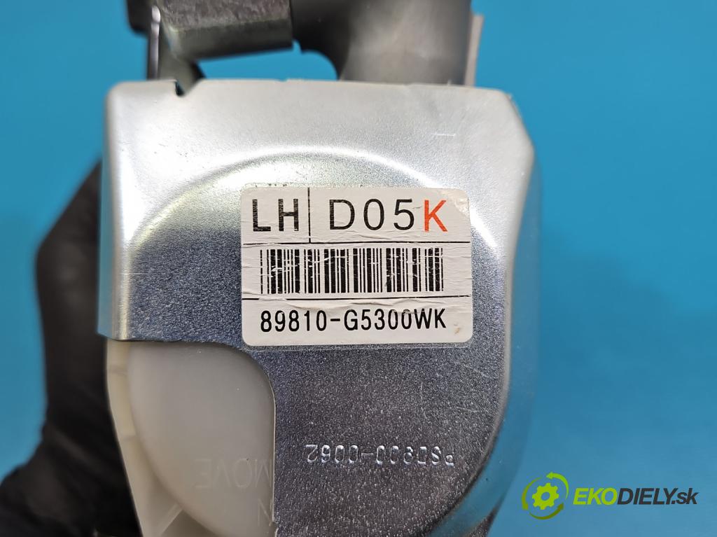 Kia Niro I 2016-2022 1.6 GDI 105 HP automatic 77 kW 1580 cm3 5- pas bezpečnosť: zadné ľavý 89810-G5300WK