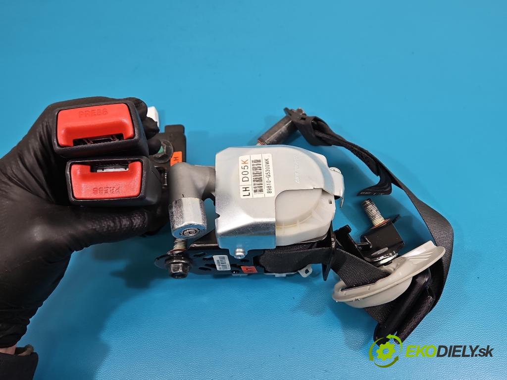 Kia Niro I 2016-2022 1.6 GDI 105 HP automatic 77 kW 1580 cm3 5- pas bezpečnosť: zadné ľavý 89810-G5300WK