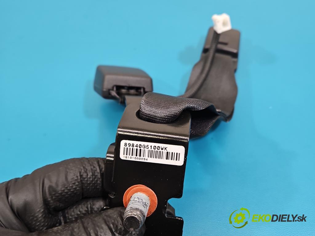 Kia Niro I 2016-2022 1.6 GDI 105 HP automatic 77 kW 1580 cm3 5- pas bezpečnosť: zadné pravý 89820G5300WK