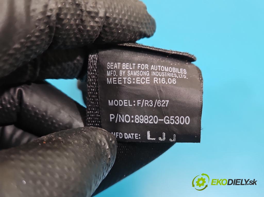 Kia Niro I 2016-2022 1.6 GDI 105 HP automatic 77 kW 1580 cm3 5- pas bezpečnosť: zadné pravý 89820G5300WK