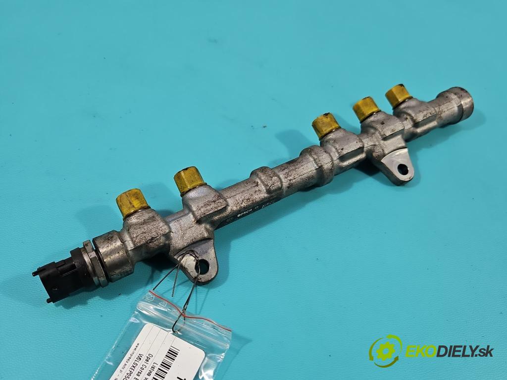 Opel Corsa E 2014-2019 1.3 cdti 75 hp manual 55 kW 1248 cm3 3- lišta vstřikovací 0445214364 (Vstřikovací lišta)