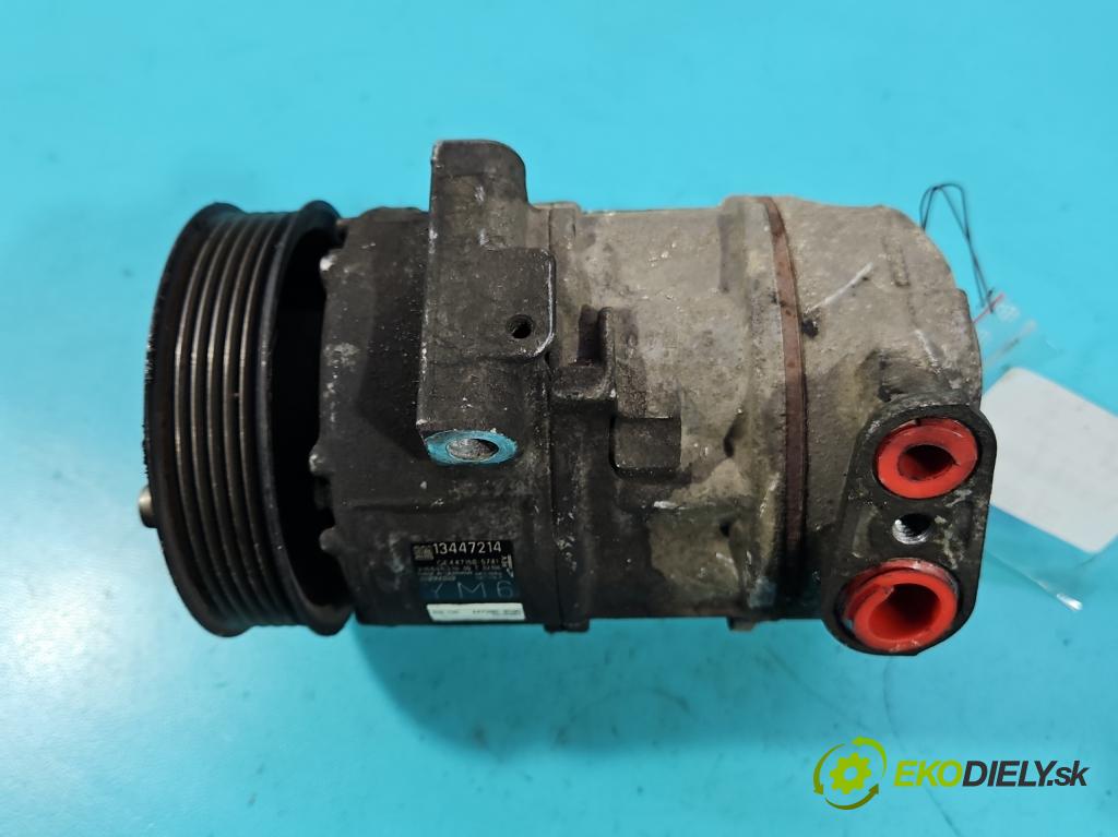 Opel Corsa E 2014-2019 1.3 cdti 75 hp manual 55 kW 1248 cm3 3- Kompresor: klíma 13447214 (Kompresor klimatizace)