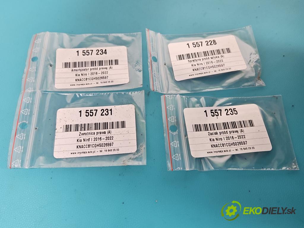 Kia Niro I 2016-2022 1.6 GDI 105 HP automatic 77 kW 1580 cm3 5- tlmič predné pravý 54661-G5200 (Kľučka dverí ostatné)