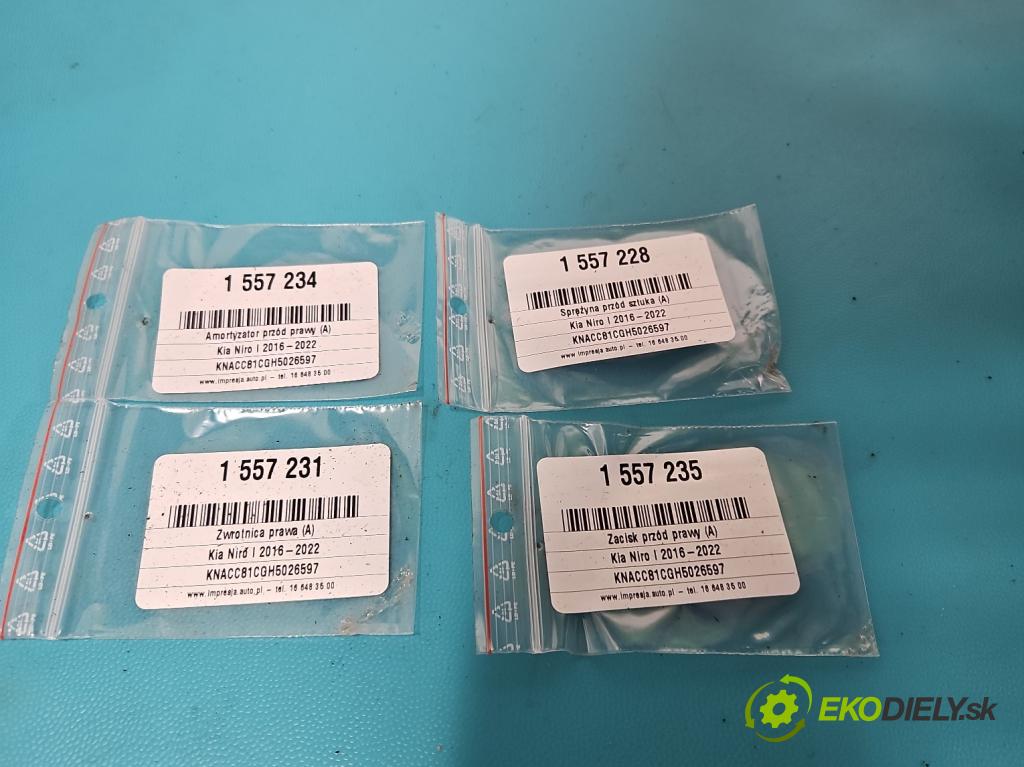 Kia Niro I 2016-2022 1.6 GDI 105 HP automatic 77 kW 1580 cm3 5- brzdič predné pravý  (Kľučka dverí ostatné)