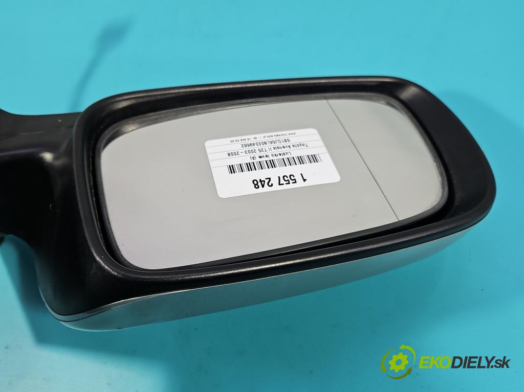 Toyota Avensis II T25 2003-2008 2.0 vvti 147 hp manual 108 kW 1998 cm3 5- zpětné zrcátko levé  (Klika dveří ostatní)