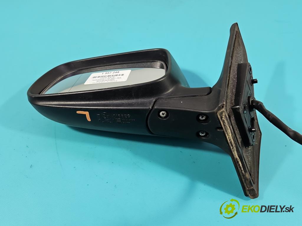 Toyota Avensis II T25 2003-2008 2.0 vvti 147 hp manual 108 kW 1998 cm3 5- zpětné zrcátko levé  (Klika dveří ostatní)