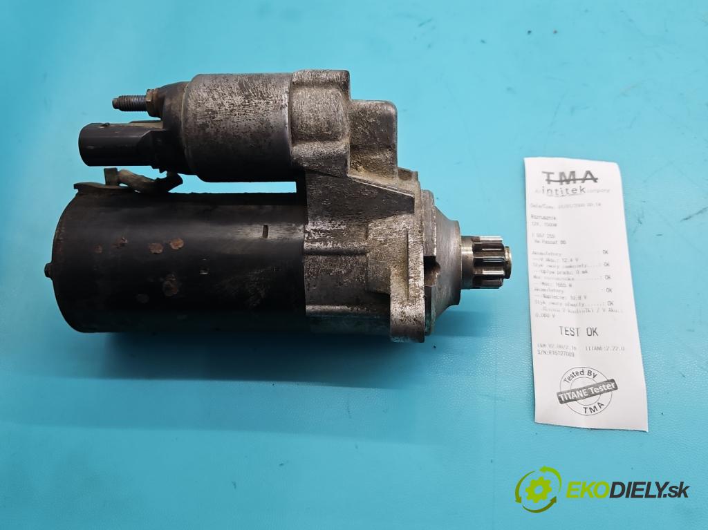 Vw Passat B6 2005-2010 2.0 tdi 170 HP automatic 125 kW 1968 cm3 4- štartér  (Štartér)