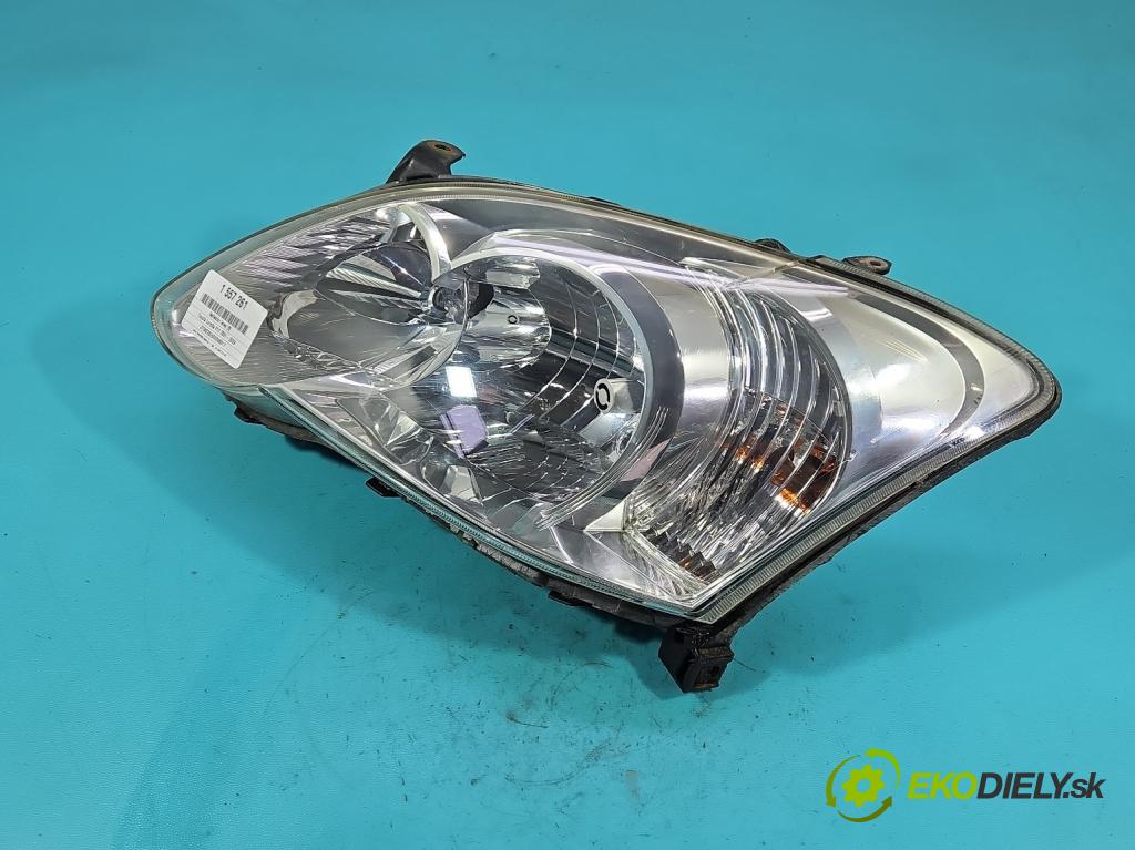 Toyota Corolla E12 2001-2009 1.6 vvti 110 HP manual 81 kW 1598 cm3 5- Reflektor: ľavý  (Kľučka dverí ostatné)