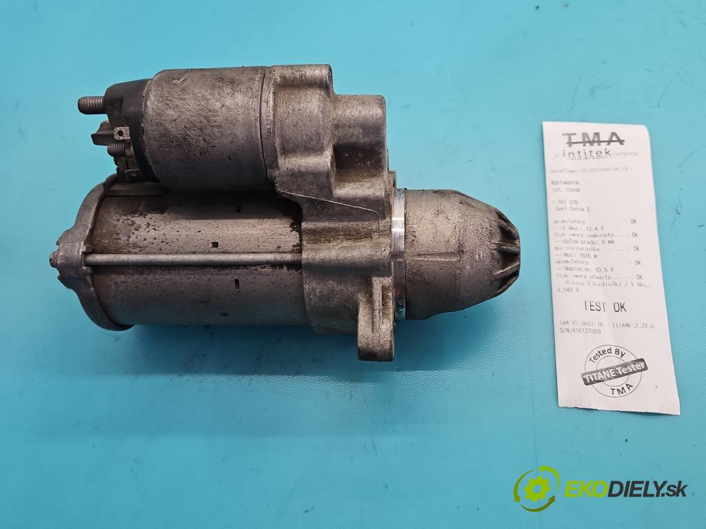 Opel Corsa E 2014-2019 1.3 cdti 75 HP manual 55 kW 1248 cm3 3- štartér 0001172605 (Štartér)
