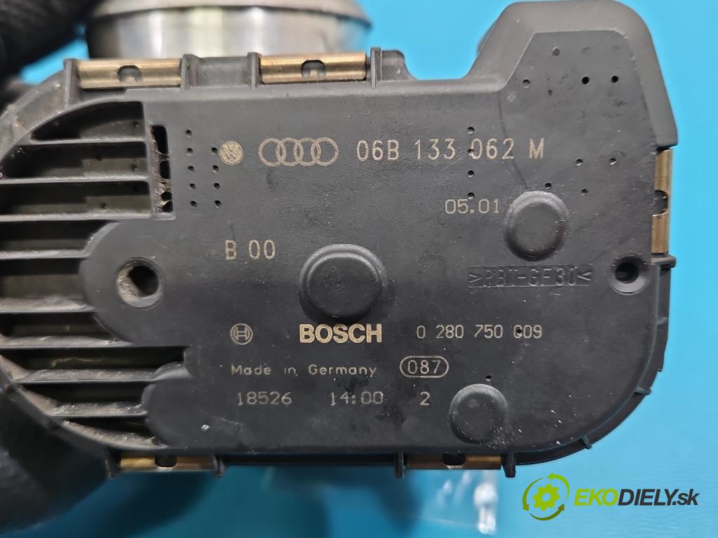 Vw Passat B5 1995-2005 1.8 T 150 hp manual 110 kW 1781 cm3 4- škrticí klapka 06B133062M (Škrticí klapka)