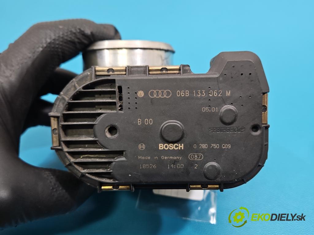 Vw Passat B5 1995-2005 1.8 T 150 hp manual 110 kW 1781 cm3 4- škrticí klapka 06B133062M (Škrticí klapka)