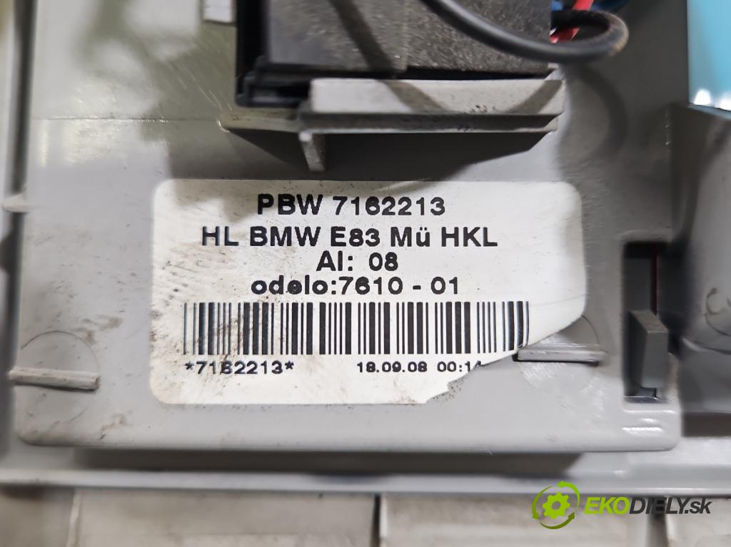 Bmw X3 E83 2003-2010 2.0d 177 HP manual 130 kW 1995 cm3 5- svetlo / reflektor zadné ľavé 7162213 (Kľučka dverí ostatné)