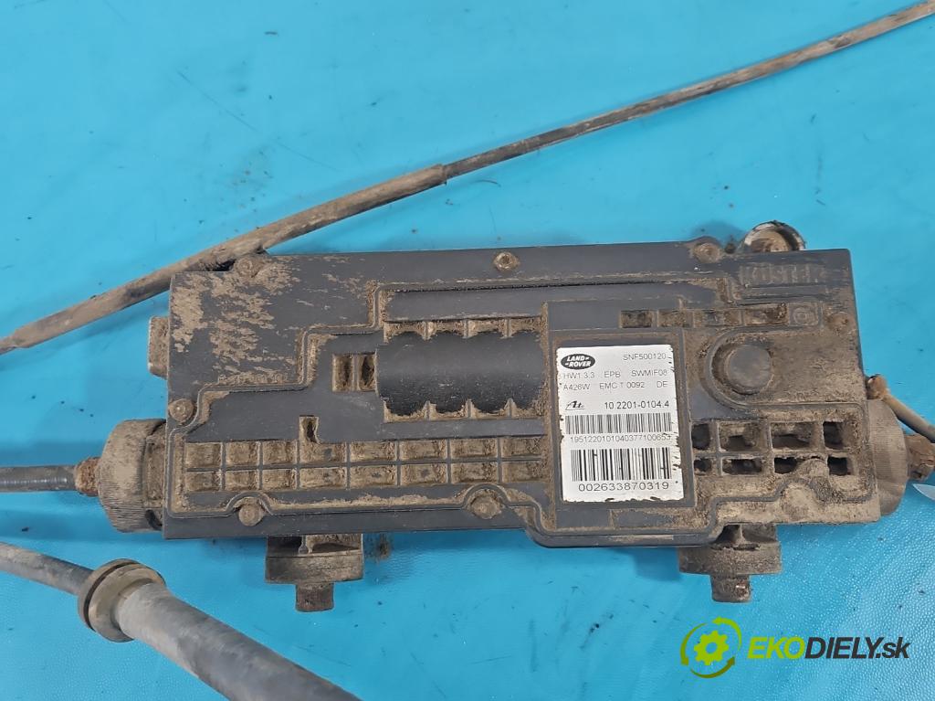 Land rover Range Rover sport I L320 3.6 TD V8 272 hp automatic 200 kW 3628 cm3 5- brzda manuál: elektrický: 0263387031 (Ruční brzda)