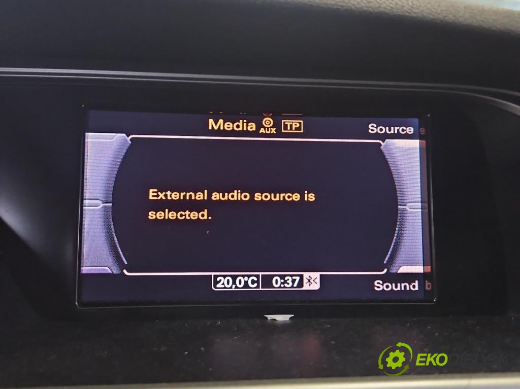 Audi A4 B8 2007-2015 2.0 tdi 143 HP manual 105 kW 1968 cm3 5- Zobrazit: 8T0919604 (Prístrojová doska)