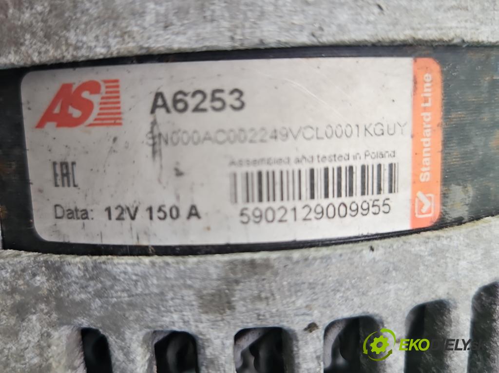 Kia Sportage III 2010-2015 2.0 crdi 136hp automatic 100 kW 1995 cm3 5- Alternator  (Alternátor)