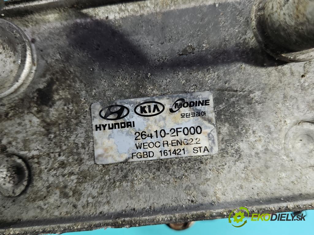 Kia Sportage III 2010-2015 2.0 crdi 136 HP automatic 100 kW 1995 cm3 5- Základ: filtra oleja: 26410-2F000 (Obal olejového filtra)