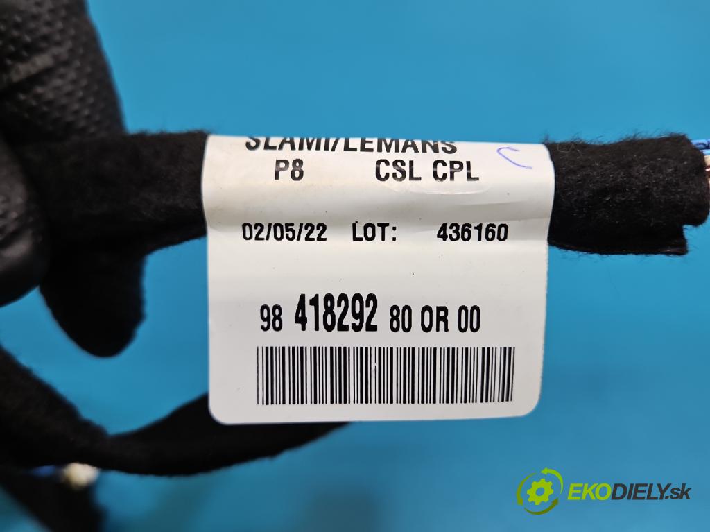 Peugeot 3008 II 2016-2023 1.5 hdi 131 HP automatic 96 kW 1499 cm3 5- Zväzok: ostatné 9841829280