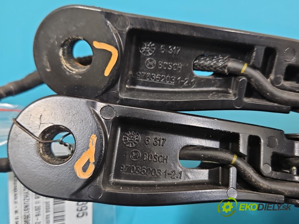 Peugeot 3008 II 2016-2023 1.5 hdi 131 hp automatic 96 kW 1499 cm3 5- rameno stěrače přední komplet 9810664980