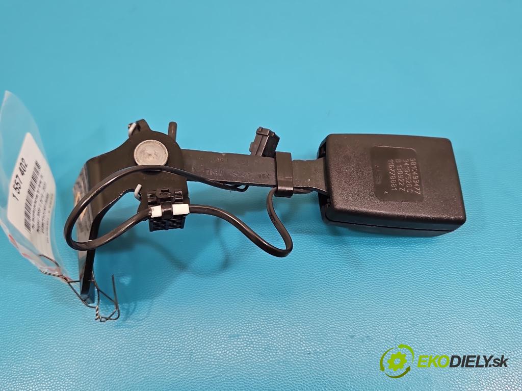 Peugeot 3008 II 2016-2023 1.5 hdi 131 HP automatic 96 kW 1499 cm3 5- pas bezpečnosť: zadné ľavý 9810493477