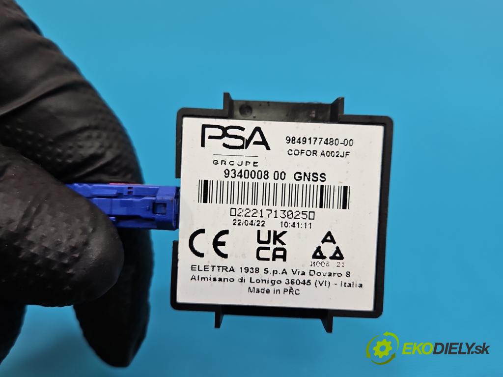 Peugeot 3008 II 2016-2023 1.5 hdi 131 HP automatic 96 kW 1499 cm3 5- Antena 9818825380